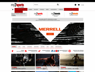 dev.my7sports.com screenshot