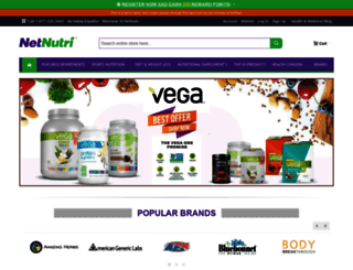 dev.netnutri.com screenshot