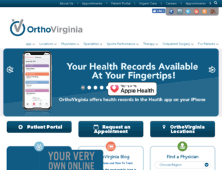 dev.orthovirginia.com screenshot