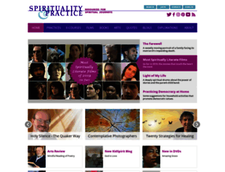 dev.spiritualityandpractice.com screenshot