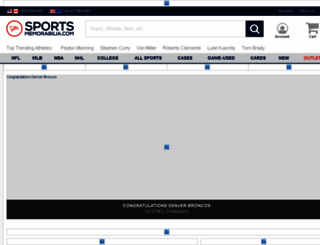 dev.sportsmemorabilia.com screenshot
