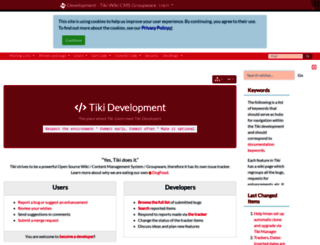 dev.tiki.org screenshot