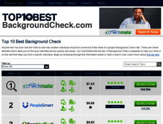 dev.top10bestbackgroundcheck.com screenshot