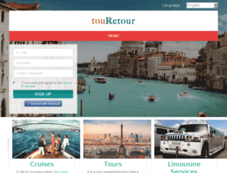 dev.touretour.com screenshot