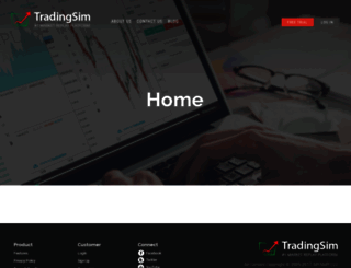 dev.tradingsim.com screenshot