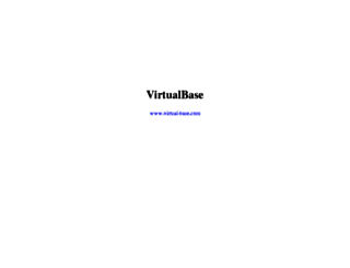 dev.virtual-base.com screenshot
