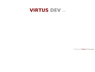 dev.virtustech.in screenshot