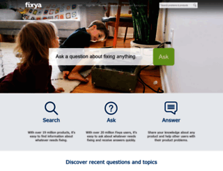 dev1.fixya.com screenshot