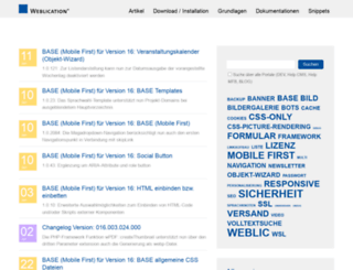dev4.weblication.de screenshot