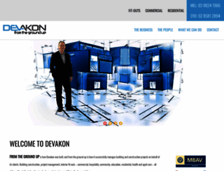 devakon.com.au screenshot