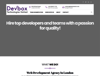 devboxtech.co.uk screenshot