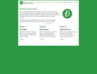 devcoin.org screenshot