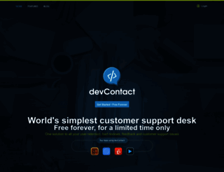 devcontact.com screenshot