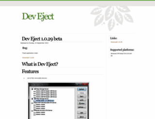 deveject.com screenshot