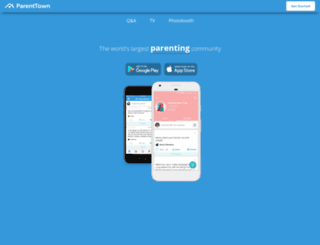 develop-admin.parenttown.com screenshot