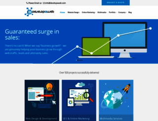 developaweb.com screenshot