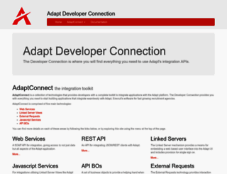developer.adapt.co.uk screenshot