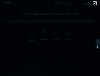 developer.db.com screenshot