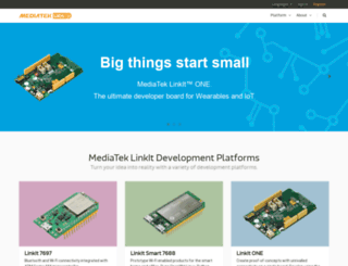 developer.mediatek.com screenshot