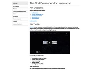 developer.thegrid.io screenshot