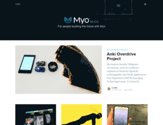 developerblog.myo.com screenshot