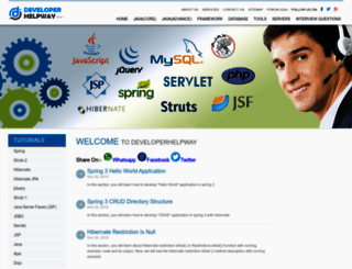 developerhelpway.com screenshot