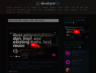 developerlife.com screenshot