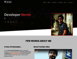 developernerob.com screenshot