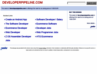 developerpipeline.com screenshot