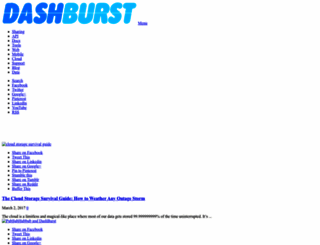 developers.dashburst.com screenshot
