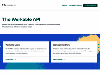 developers.workable.com screenshot