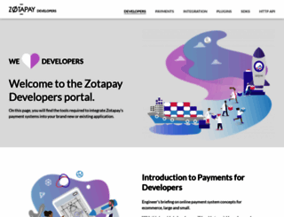 developers.zotapay.com screenshot