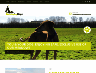 developingdogs.co.uk screenshot