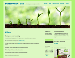 developmentden.com screenshot