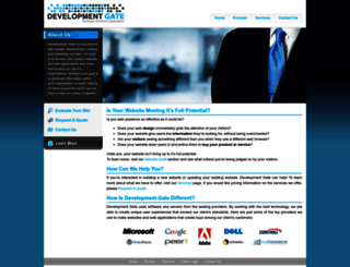 developmentgate.com screenshot