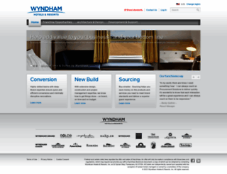 developmentsupport.wyndham.com screenshot