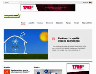 developpement-durable-entreprise.fr screenshot