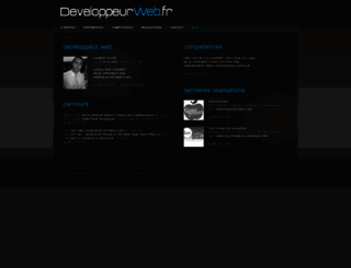 developpeurweb.fr screenshot