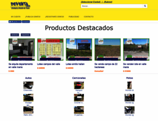deventa.com.ar screenshot