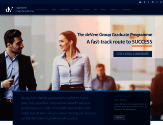 deveredestinations.com screenshot