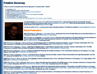 devernay.free.fr screenshot