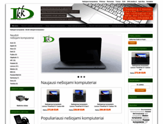 devetikompiuteriai.lt screenshot