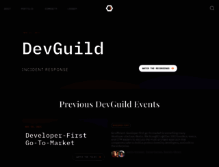 devguild.heavybit.com screenshot