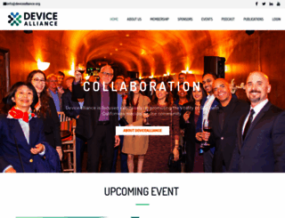 devicealliance.org screenshot