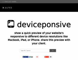 deviceponsive.com screenshot