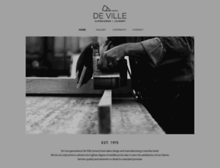 deville.co.za screenshot