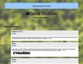 devilswroclaw.pl screenshot