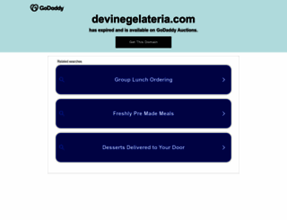devinegelateria.com screenshot