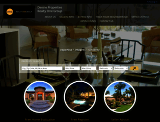 devineproperties.com screenshot