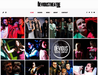 devioustheatre.com screenshot